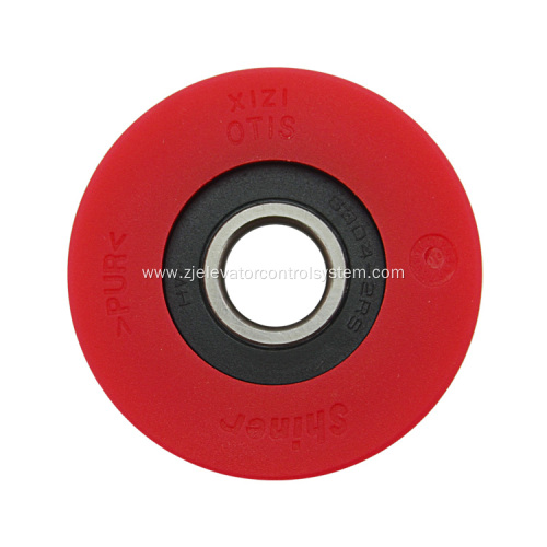 80mm Red Step Roller for Xizi OTIS Escalators 80*25*6304